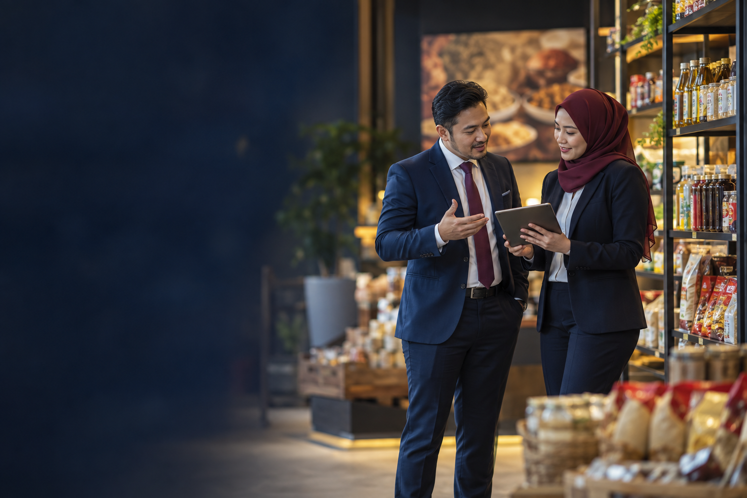 Illustrative product distribution partnership