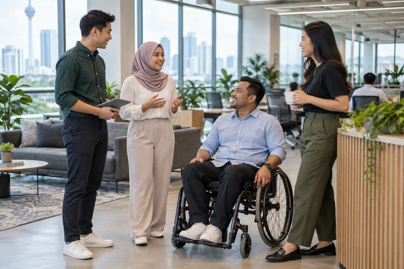 Illustrative be inclusive in the workplace