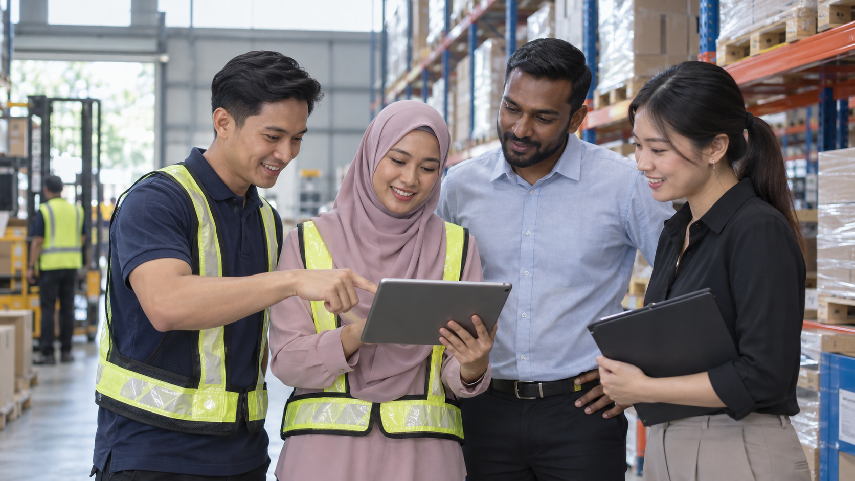 Illustrative photograph of Malaysian distribution operations